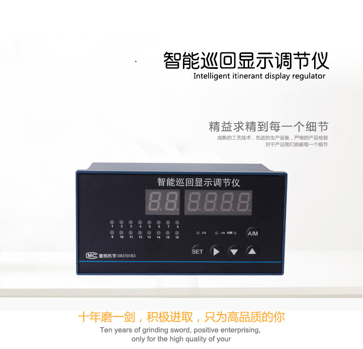 智能巡(xún)回(huí)顯示(shì)調節儀